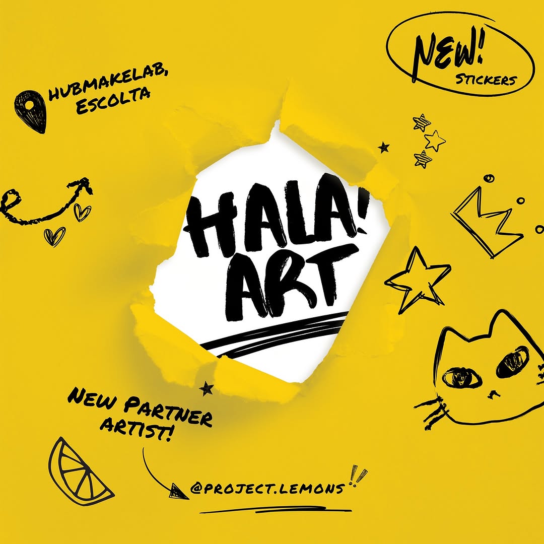 HALA!ART lifestyle stickers